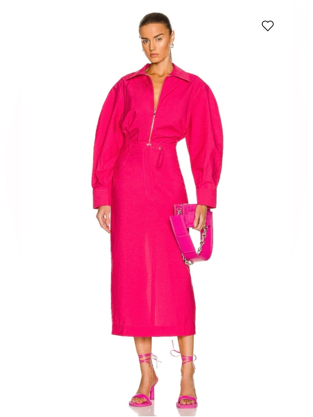 JACQUEMUS LA MONTAGNE La Robe Uzco Sz 36 D 55